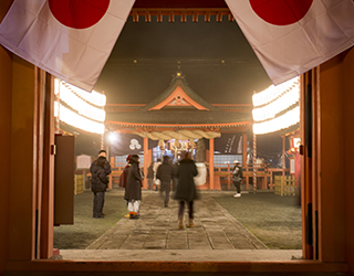 歳旦祭の様子