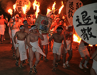 風浪宮大祭の様子